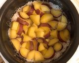 さつまいもごはん。作り方2写真