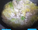 白菜鍋&りんご&カマンベールチーズ添え作り方6写真
