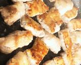 豚トロみたいな肉巻きこんにゃくステーキ作り方5写真