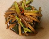 くず野菜のきんぴら作り方3写真