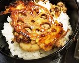 えのき&ひき肉の蓮根はさみ焼き作り方6写真