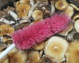 ナメコの下処理保存、成長別(天然なめこ）作り方3写真