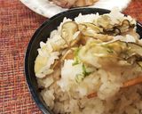 牡蠣の炊き込みご飯。(o^^o)♪作り方6写真