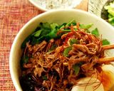 牛タンのオリエンタル丼。(o^^o)♪作り方5写真
