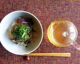 ゴマだれ鯛茶漬け。(o^^o)♪作り方6写真