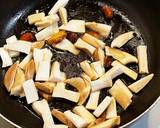 甘辛牛肉チーズパスタ作り方5写真