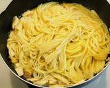 甘辛牛肉チーズパスタ作り方6写真