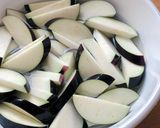 茄子と大葉のまろやかきび酢漬け作り方1写真