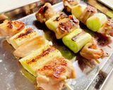 お家焼き鳥♡タレと塩にんにく串2種♡作り方20写真