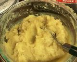 剥き栗入りのスィートポテトのロールパン作り方3写真