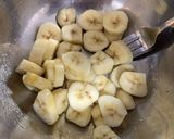 ケーキみたいなバナナで作る米粉食パン作り方2写真