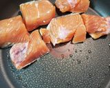 新米に！鮭とさつまいものみそバター煮作り方2写真