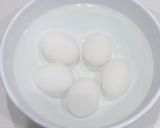 旨辛きび酢で作る煮卵（味玉）作り方2写真