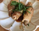 簡単！食感が美味しい！ミョウガの肉巻き☆作り方3写真
