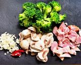 ブロッコリーのペペロンチーノ☆作り方1写真