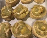 剥き栗入りのスィートポテトのロールパン作り方15写真