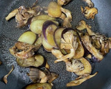 なすと舞茸のしょうゆ炒め作り方5写真