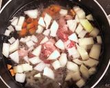 余った大根おろしでダンゴ汁作り方3写真