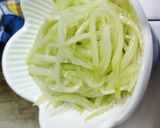 リカちゃん♡はやとうりの甘酢醤油和え作り方14写真