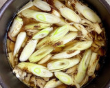 焼きネギと鶏肉＊和風きのこスープ作り方9写真