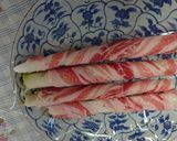 簡単 ネギの肉巻き作り方1写真