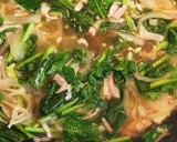 簡単 ベーコンとほうれん草和風パスタ作り方6写真
