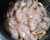残り物の刺し身で炊き込みご飯♪作り方2写真