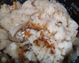残り物の刺し身で炊き込みご飯♪作り方4写真
