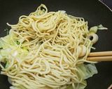 山メシ・シモコシ入れて～焼きそば（＾＾）作り方6写真