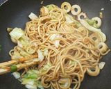 山メシ・シモコシ入れて～焼きそば（＾＾）作り方8写真