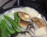 牡蠣の酒粕鍋作り方1写真