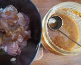 鶏肉の梅味噌炒め作り方2写真