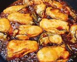 ぷりぷり牡蠣のバター醤油丼♡作り方6写真
