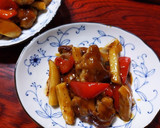 ⅲ新たまねぎと薄切り肉で簡単酢豚作り方7写真