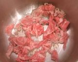圧力鍋で時短、牛肉薄切りでカルビクッパ作り方2写真