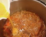 圧力鍋で時短、牛肉薄切りでカルビクッパ作り方8写真