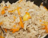 舞茸ごはん（ぎんなん入り）作り方5写真