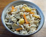 舞茸ごはん（ぎんなん入り）作り方7写真
