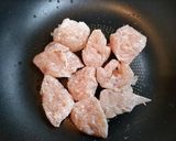 簡単夕飯なすピーマンささみ中華黒酢炒め肉料理主菜作り方9写真