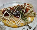 フライパンひとつ広島お好み焼き（呉焼き）作り方11写真