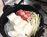 簡単なのに低糖質で絶品！肉豆腐作り方1写真