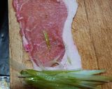 セロリの豚肉巻作り方2写真
