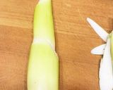 カンタン♪ベジ☆マコモきんぴら作り方1写真