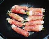セロリの豚肉巻作り方4写真