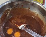 ラムレーズンのくちどけショコラケーキ作り方14写真