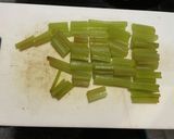 ごぼうとふきと豚肉の煮物作り方7写真