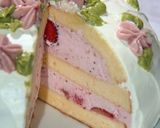 ラズベリー・チーズムースのドームケーキ作り方49写真