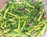空芯菜とにんにくの激ウマ中華炒め作り方3写真