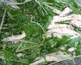 鶏胸肉と水菜の鶏ガラマヨサラダダイエット作り方4写真