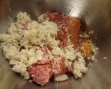 たっぷりブロッコリーのハンバーグ作り方2写真